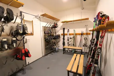 Das Fitnesscenter und/oder die Fitnesseinrichtungen in der Unterkunft Sonnenhügel