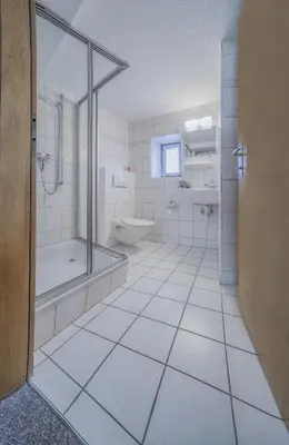 Ein Badezimmer in der Unterkunft Sonnenhügel