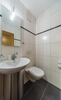 Ein Badezimmer in der Unterkunft Residenz Ambassador