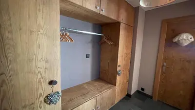 Ein Bett oder Betten in einem Zimmer der Unterkunft Appartement Veysonnaz 2 pieces
