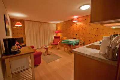 Ein Bett oder Betten in einem Zimmer der Unterkunft Dent Blanche