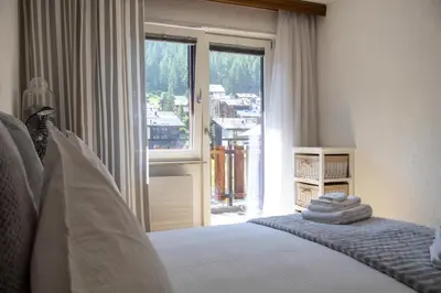 Ein Bett oder Betten in einem Zimmer der Unterkunft Haus Arbgrat