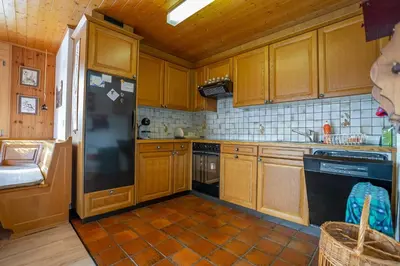 Küche/Küchenzeile in der Unterkunft Kleewasu Apartment