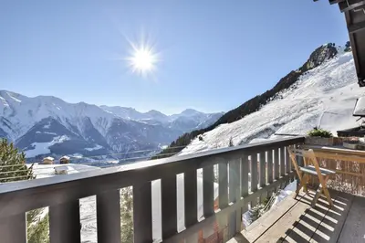 Naturlandschaft in der Nähe des Chalets