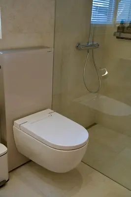 Ein Badezimmer in der Unterkunft Chalet zur Höhe