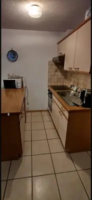 Küche/Küchenzeile in der Unterkunft Studio Laralax