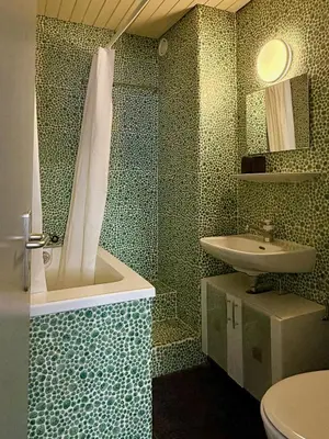 Ein Badezimmer in der Unterkunft One bedroom apartment 5 min from the lift