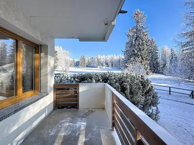From green to slopes - Alpine ski and golf condo im Winter