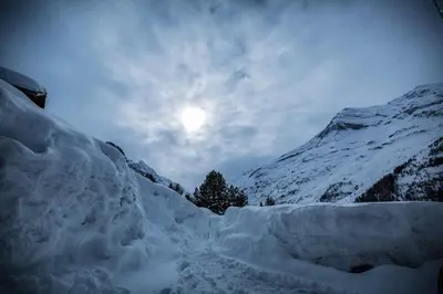 Les Lupins im Winter