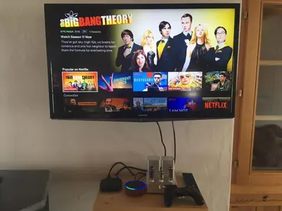 TV/Unterhaltungsangebot in der Unterkunft Les Lupins