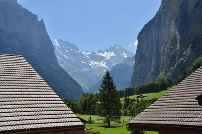 Naturlandschaft in der Nähe der Ferienwohnung