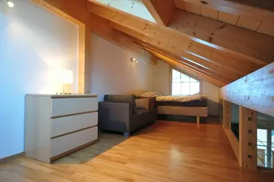 Ein Sitzbereich in der Unterkunft Luxury Penthouse Apartment