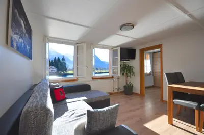 TV/Unterhaltungsangebot in der Unterkunft Seegärtli Riverside Apartment
