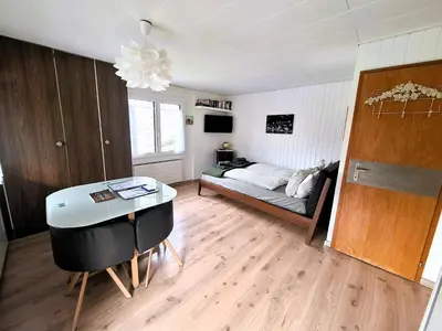 Ein Bett oder Betten in einem Zimmer der Unterkunft The Boat House