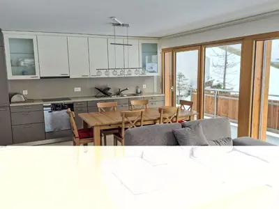 Küche/Küchenzeile in der Unterkunft Apartment Perrine by Interhome