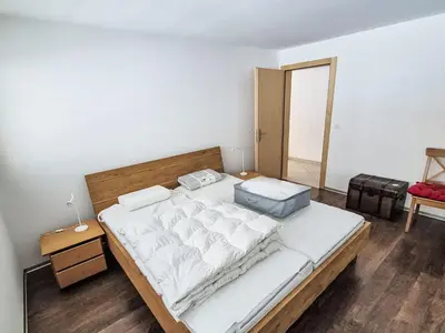 Ein Bett oder Betten in einem Zimmer der Unterkunft Apartment Perrine by Interhome