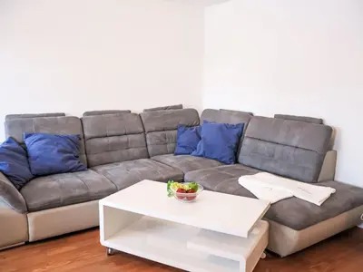 Ein Sitzbereich in der Unterkunft Apartment Castello-2 by Interhome