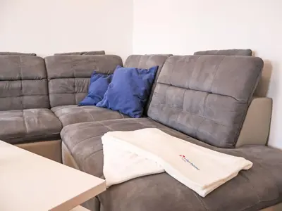Ein Sitzbereich in der Unterkunft Apartment Castello-2 by Interhome