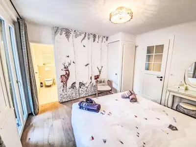 Ein Bett oder Betten in einem Zimmer der Unterkunft Apartment Résidence Terrazza 1 by Interhome