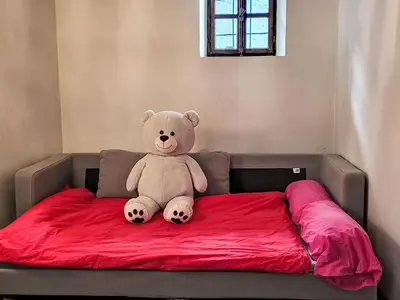 Ein Bett oder Betten in einem Zimmer der Unterkunft Holiday Home Ca Sina by Interhome