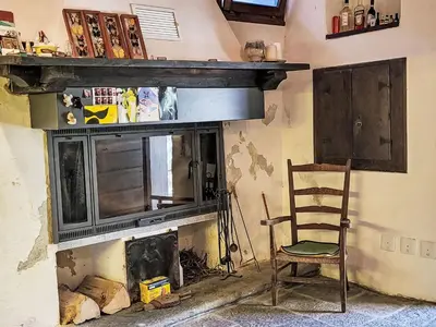 Küche/Küchenzeile in der Unterkunft Holiday Home Ca Sina by Interhome