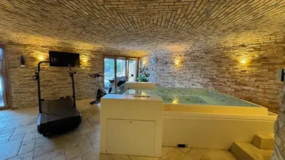 TV/Unterhaltungsangebot in der Unterkunft Romantic Alpine Retreat in Crans-Montana