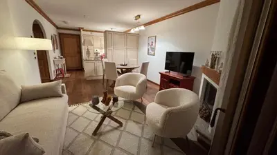 TV/Unterhaltungsangebot in der Unterkunft Romantic Alpine Retreat in Crans-Montana