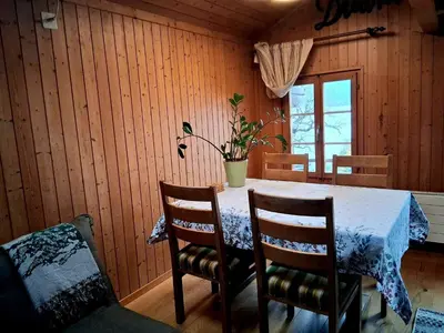 Grundriss der Unterkunft Lake view Chalet , Drligen