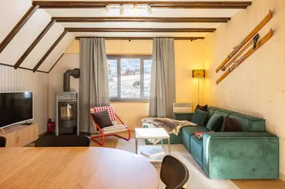 TV/Unterhaltungsangebot in der Unterkunft Boutique Ferienhaus mit Sauna - TheHerbertRealp