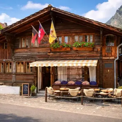 Historic 1673 Chalet 2BR Alpine Loft Interlaken