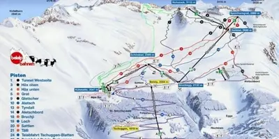 Chalet Bodeli with sauna and panoramic view glacier area im Winter