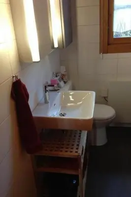 Ein Badezimmer in der Unterkunft Holiday Home Chalet le Verger by Interhome