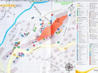 Grundriss der Unterkunft Apartment Ski-in Wohnung in Anzere mit Parkplatz by Interhome