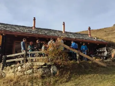 Naturlandschaft in der Nähe des Ferienhauses