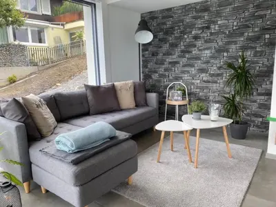 Ein Sitzbereich in der Unterkunft Apartment Gemütliche Apartment by Interhome