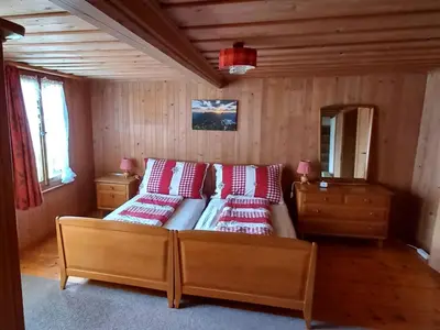 Ein Bett oder Betten in einem Zimmer der Unterkunft Apartment Fewo Wychelboden by Interhome