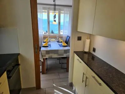 Küche/Küchenzeile in der Unterkunft Apartment Chalet Friedheim by Interhome