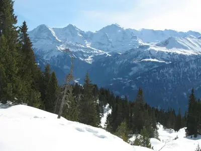 Naturlandschaft in der Nähe der Ferienwohnung