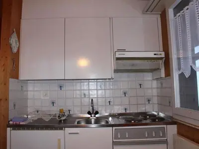 Küche/Küchenzeile in der Unterkunft Apartment Trollhütte 4-Bett-Wohnung by Interhome