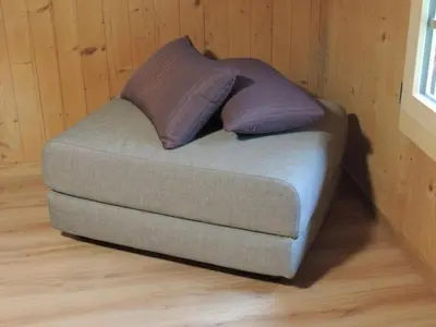 Ein Sitzbereich in der Unterkunft Holiday Home Lengwald Hiisli by Interhome