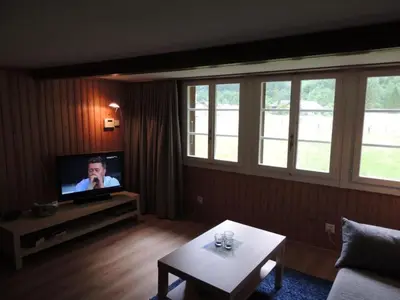 TV/Unterhaltungsangebot in der Unterkunft Apartment Lengwaldwohnung 285 by Interhome