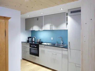 Küche/Küchenzeile in der Unterkunft Apartment Schwarzhorn by Interhome