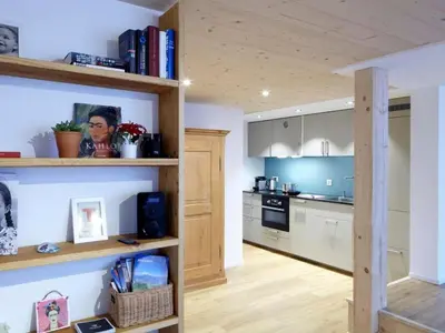 Küche/Küchenzeile in der Unterkunft Apartment Schwarzhorn by Interhome