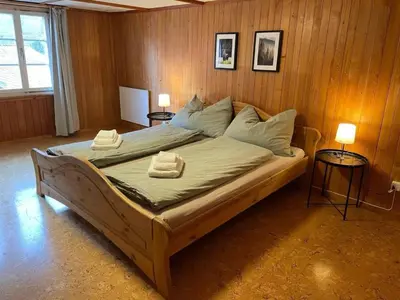 Ein Bett oder Betten in einem Zimmer der Unterkunft Apartment Alpine Home Streich by Interhome
