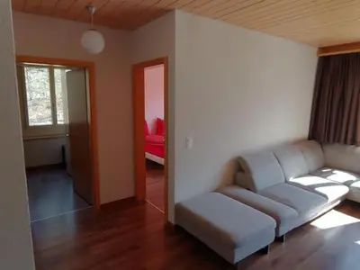 Ein Sitzbereich in der Unterkunft Holiday Home Ufem Egg Ferienhaus by Interhome