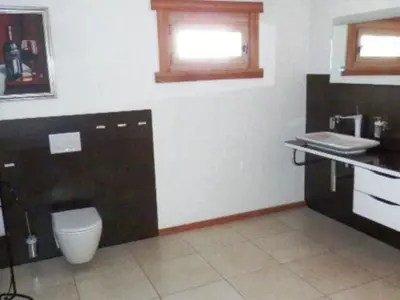 Küche/Küchenzeile in der Unterkunft Apartment Chalet Mund by Interhome