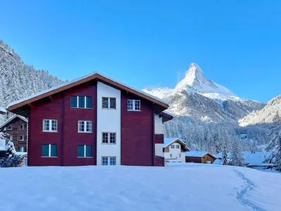 Grundriss der Unterkunft Apartment Apartment mit fantastischem Blick aufs Matterhor by Interhome