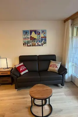 Grundriss der Unterkunft Apartment Studio mit traumhaftem Blick auf das Matterhorn by Interhome