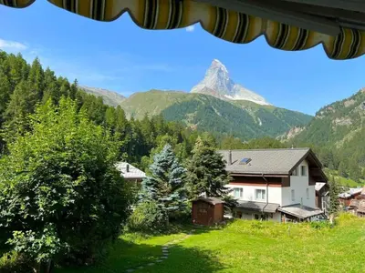 Grundriss der Unterkunft Apartment Studio mit traumhaftem Blick auf das Matterhorn by Interhome