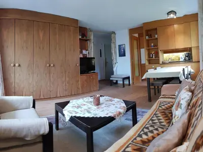 Küche/Küchenzeile in der Unterkunft Apartment Ferienwohnung mit Bergblick by Interhome